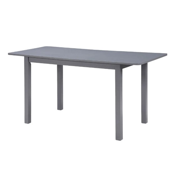 59 Extendable Dining Table, Modern House Dining Room Table For 4-8, Wooden Kitchen Table , Dining Room, Working Office, Home Living Room Furniture For Small Space, Dark Gray