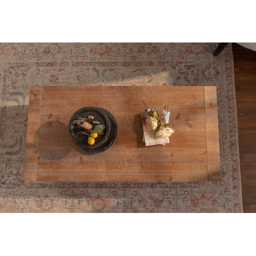 Rectangle Coffee Table With Solid Wood