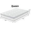 12 inch Queen Mattress  Hybrid Mattress With Memory Foam