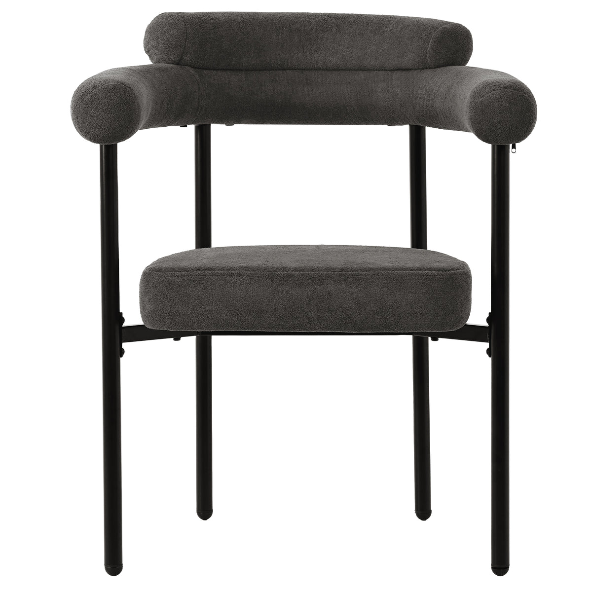 Velvet Dining Chairs Set of 2 | Upholstered Modern Armchairs