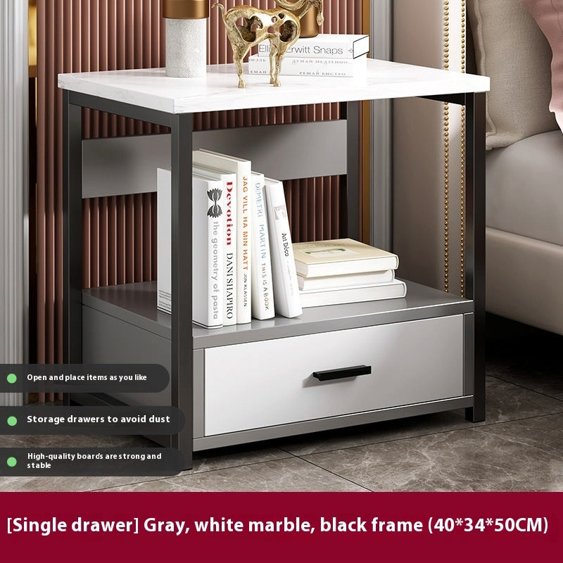 Multifunctional Bedroom Bedside Table Minimalist Bedside Storage Storage Cabinet