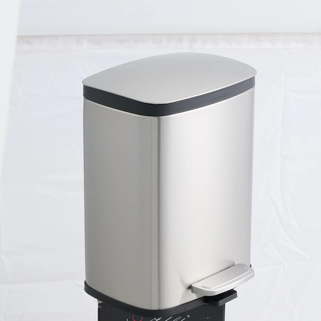SSTC003-5L-S, Stainless Steel Kitchen Trash Can, 5L