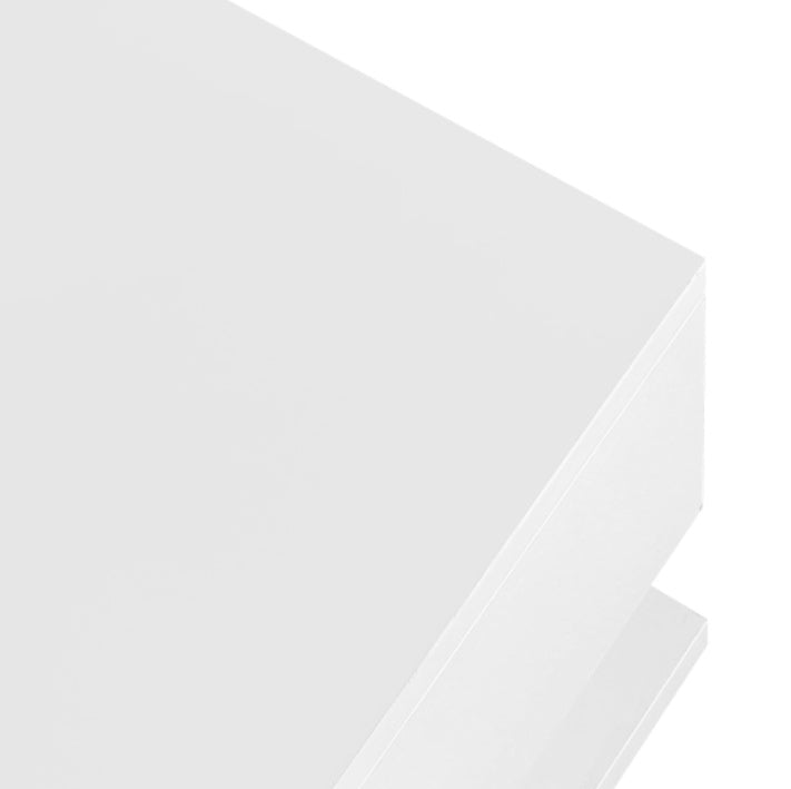 Coffee Table, High-gloss White. Side Tables, Coffee Tables With Glass And LED