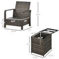 3 Piece Patio Furniture