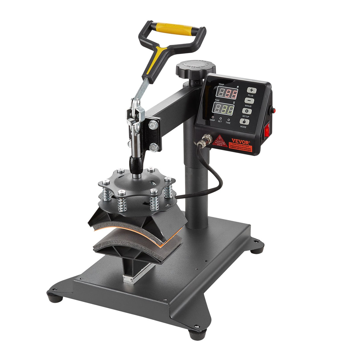 Heat Press Machine Sublimation Machine 15 X 15 Inch Press Set Black
