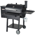 53 Inch Portable Charcoal Grill, Propane Gas Grills With Cover And Cart, Heavy Duty Iron BBQ Grill, Mini Tabletop Smoker For Outdoor Cooking, Barbecue Camping, Picnic, Patio, And Backyard, Black