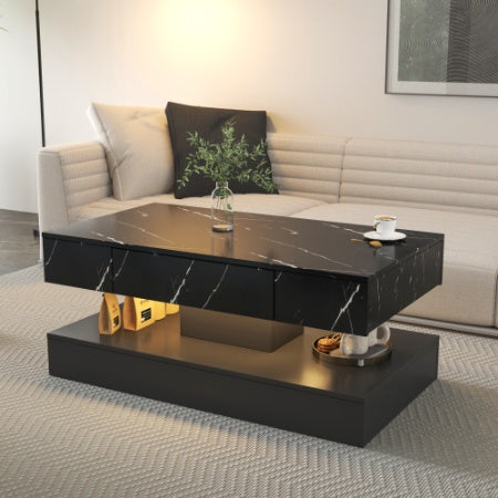 6.93IN High LED Coffee Table