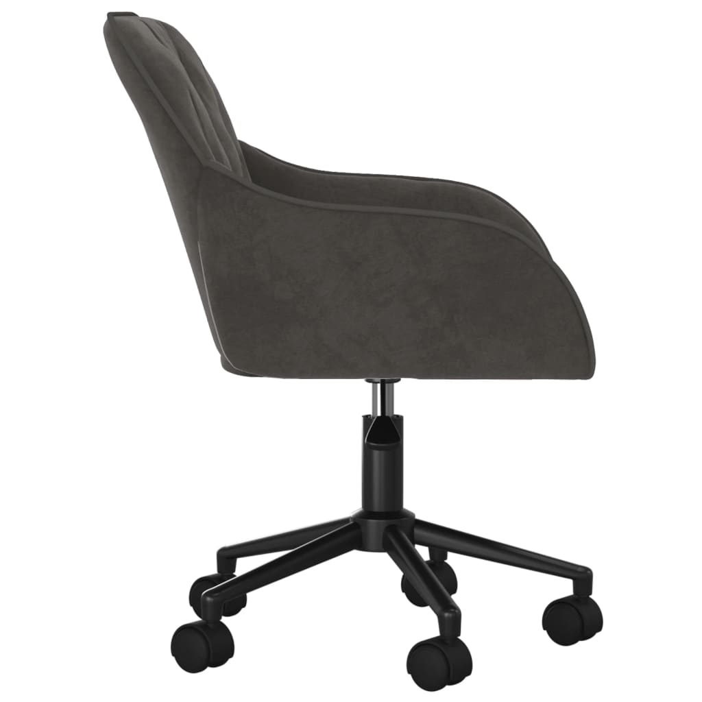 Swivel Office Chair, Velvet;   Swivel Office Chair, Dark Green