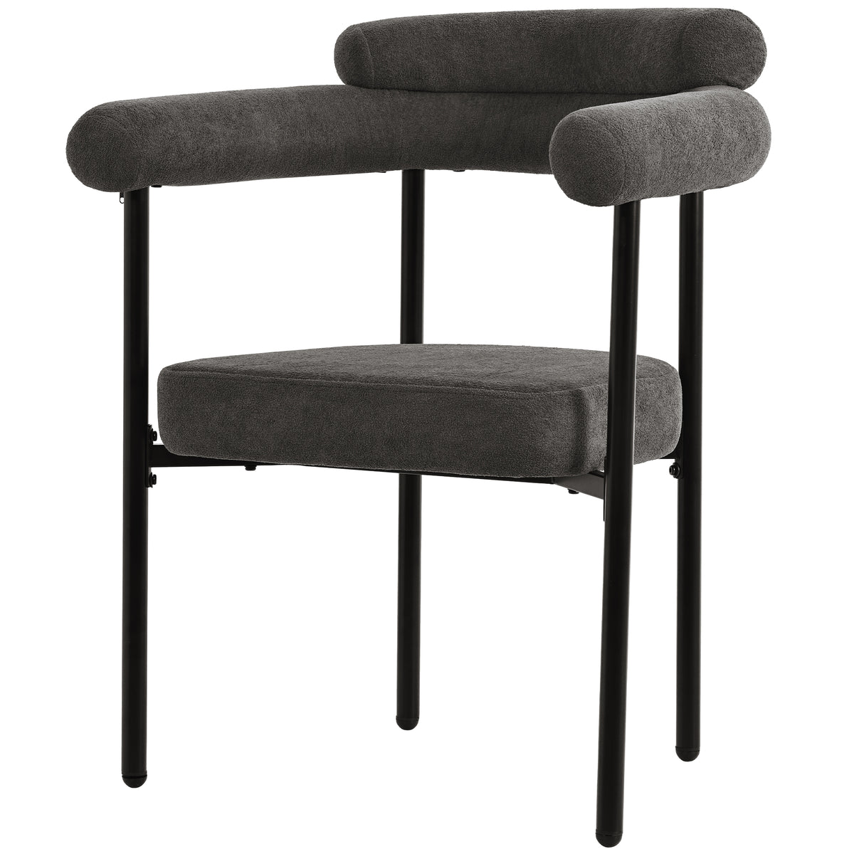 Velvet Dining Chairs Set of 2 | Upholstered Modern Armchairs