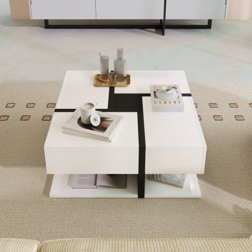 Coffee Table with  4 Drawers