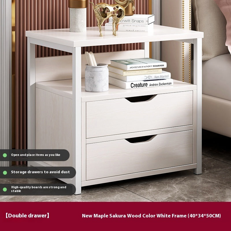 Multifunctional Bedroom Bedside Table Minimalist Bedside Storage Storage Cabinet