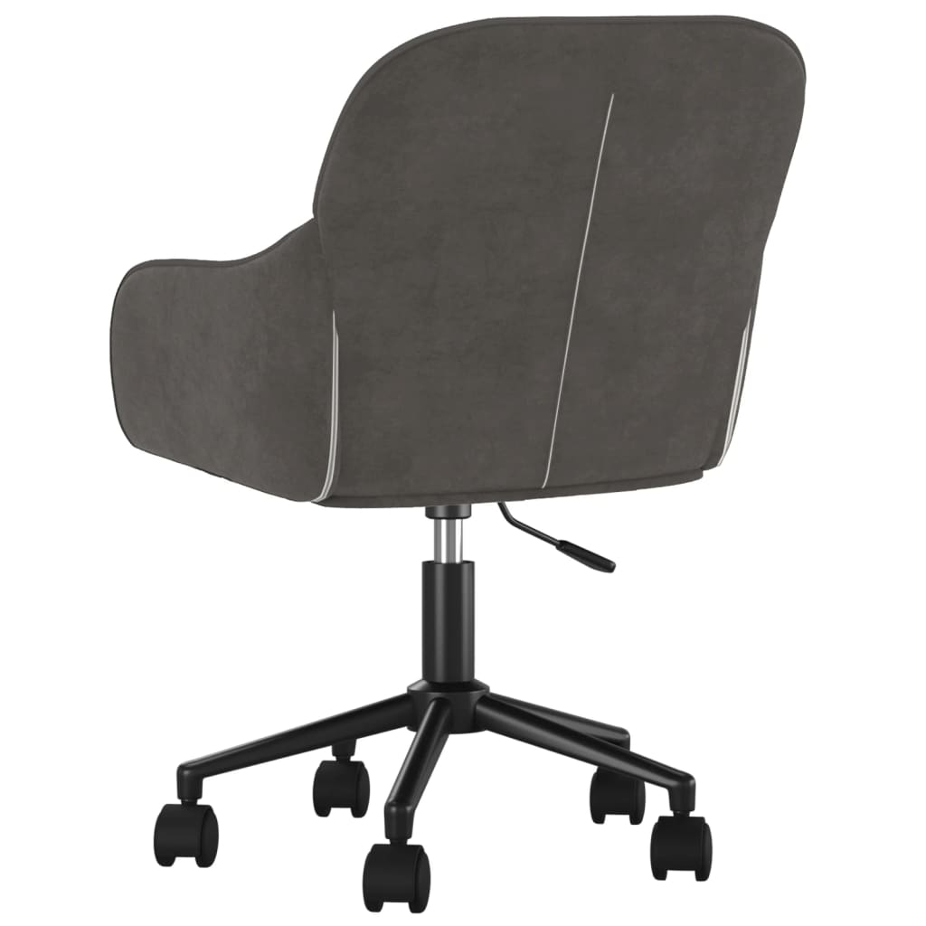 Swivel Office Chair, Velvet;   Swivel Office Chair, Dark Green