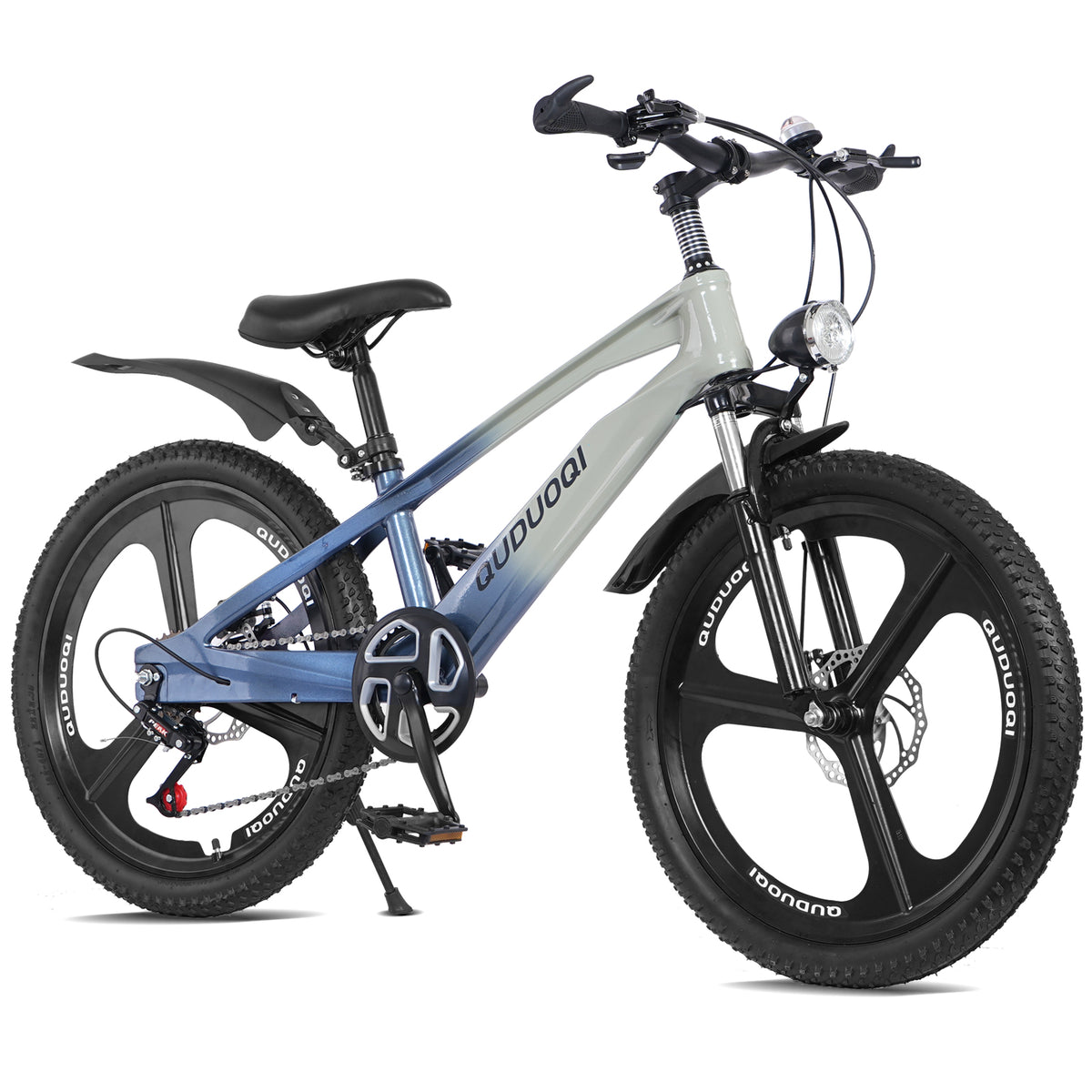 FKZNPJ 20 Inch Kids Mountain Bike, 7-Speed Youth Bicycle With Magnesium Alloy Frame  One-Piece Wheels, Lightweight Kids Bike For Boys And Girls Ages 8  -12
