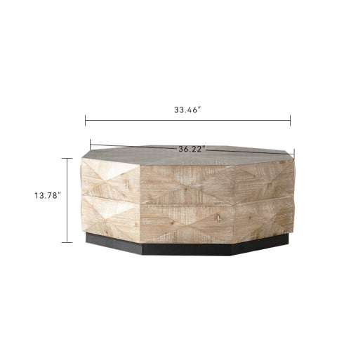 Octagon Coffee Table