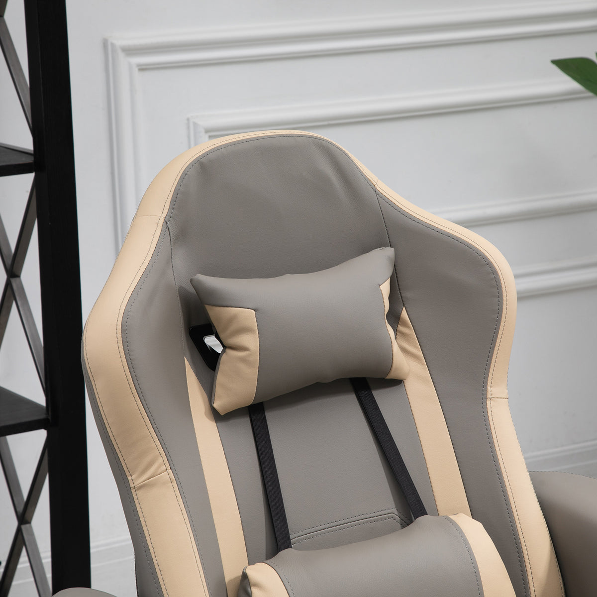 Faux Leather Manual Recliner