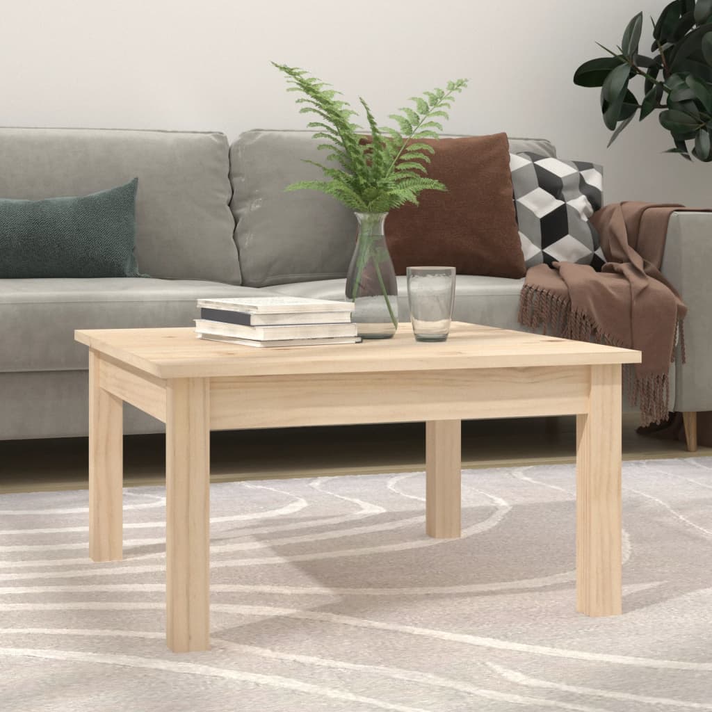 Coffee Table 55x Solid Pine Wood   Coffee Table 80x