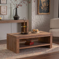 Rectangle Coffee Table With Solid Wood