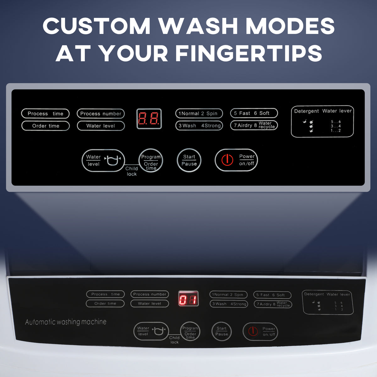 Compact Washer, Portable Washing Machine