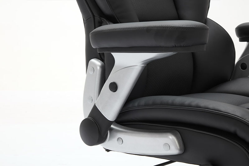 Big And Tall Office Chair 500lbs With Adjustable Lumbar Support, Executive Office Chair With Flip-up Armrest And Wider Seat, Ergonomic Leather Chair Breathable Cannot Be Sold On Temu