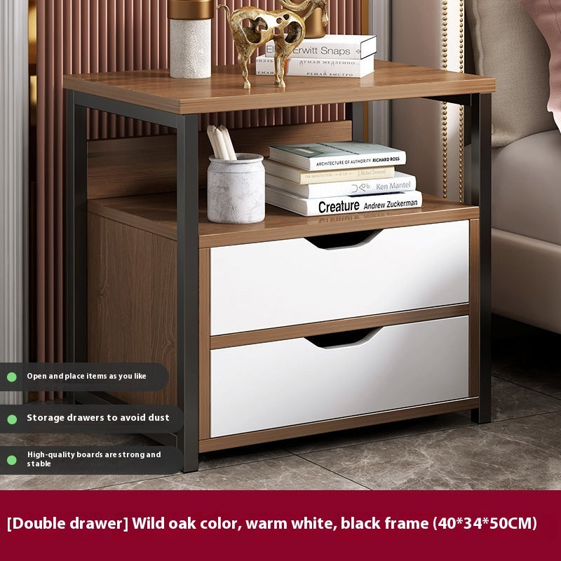 Multifunctional Bedroom Bedside Table Minimalist Bedside Storage Storage Cabinet