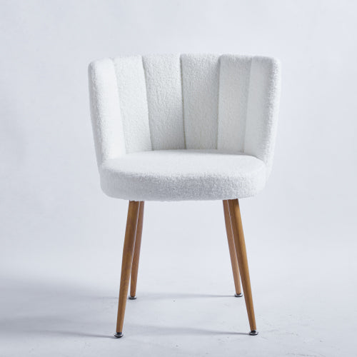 Modern White Dining Chair 2-piece Set
