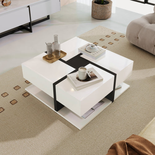 Coffee Table with  4 Drawers