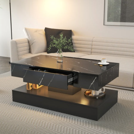 6.93IN High LED Coffee Table