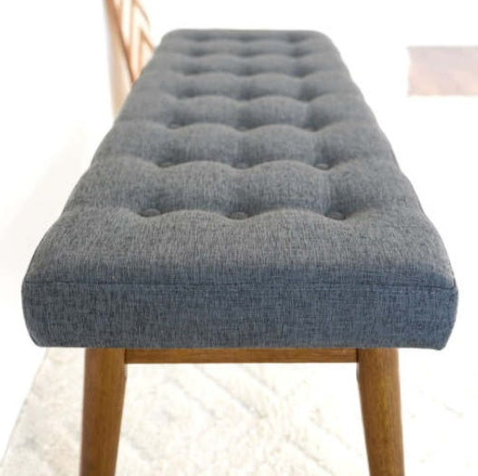 Delilah Modern Bench  Fabric