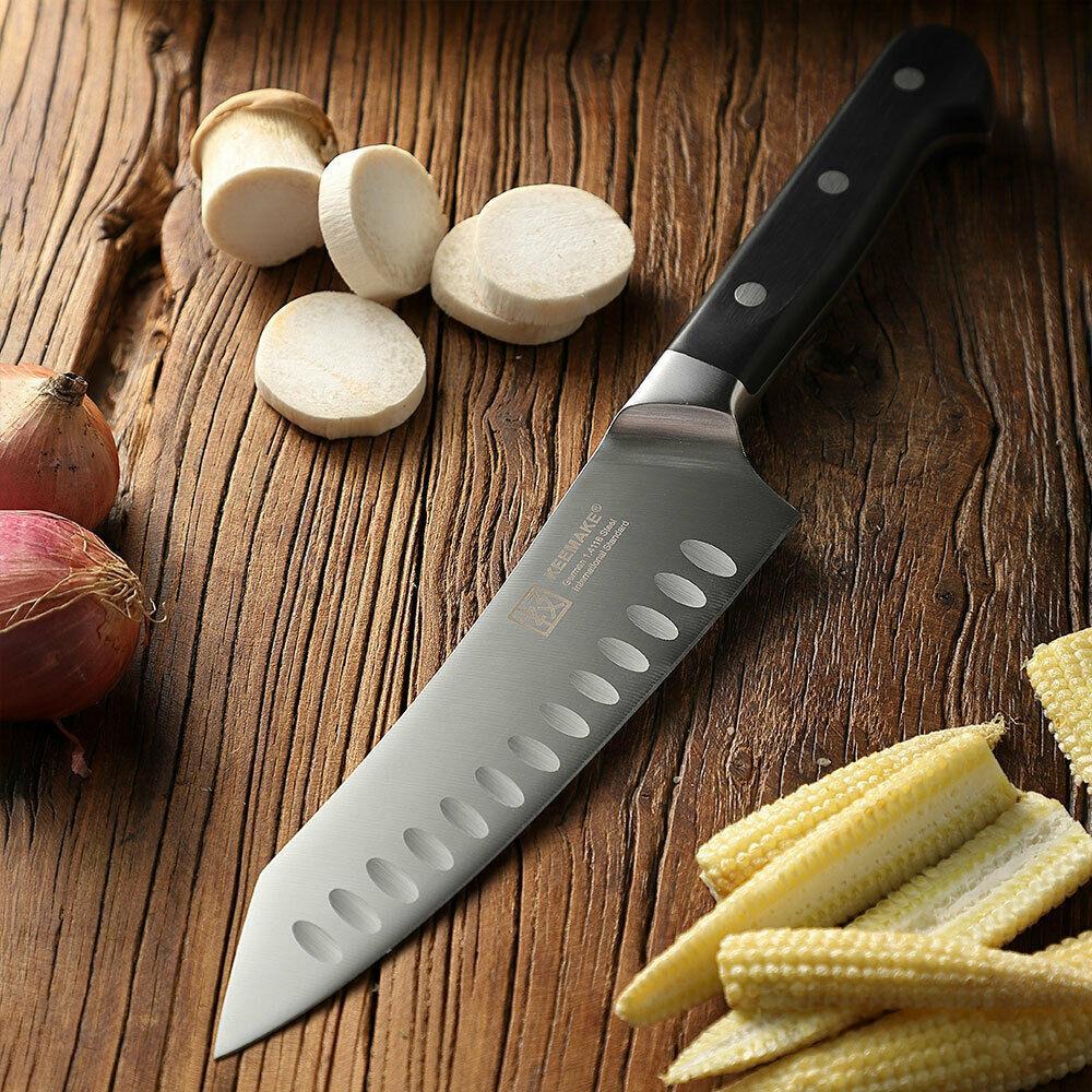 Two-piece Ergonomically Handled Stainless Steel Chef Knife Set With Kitchen Scissors To Meet A Variety Of Cooking Needs
